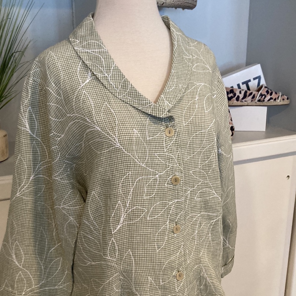 FLAX Button Down